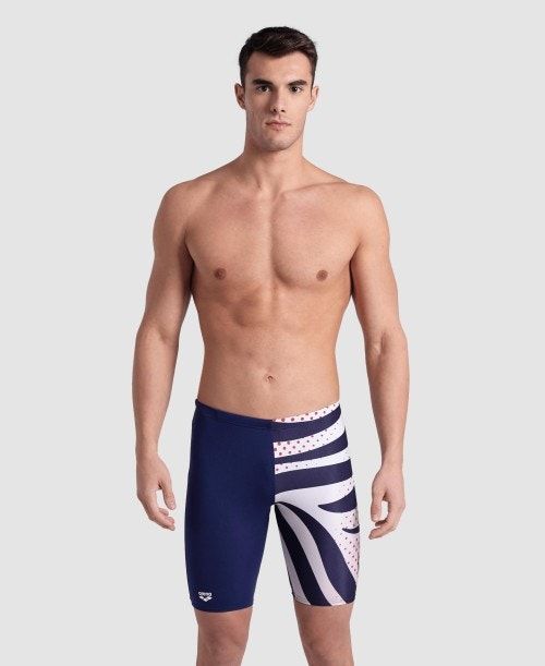 Arena Multi Stripes Swim Jammer Multicolor | 37564-AOJE