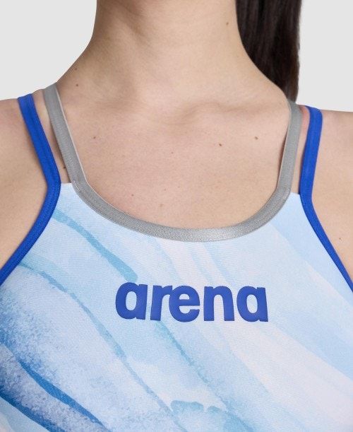 Arena One Dreams Double Cross Back One Piece Multicolor | 51348-DNAT