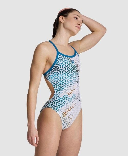 Arena Planet Water Challenge Back One Piece Multicolor | 91865-PIHB