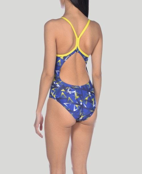 Arena Power Triangle Light Drop One Piece Blue / Yellow | 15306-PFZV