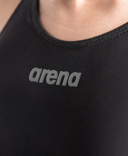 Arena Powerskin St Next Eco Open Back Black | 01974-JLDP