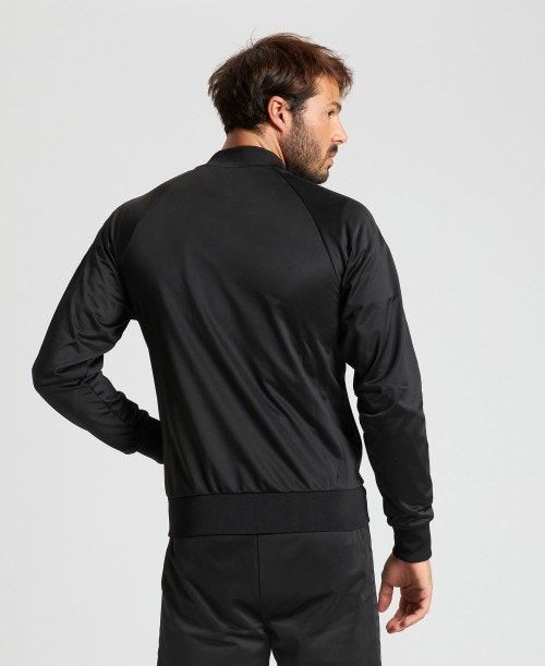 Arena Relax Iv Team Full-zip Jacket Black / Black / Black | 23189-ZMER