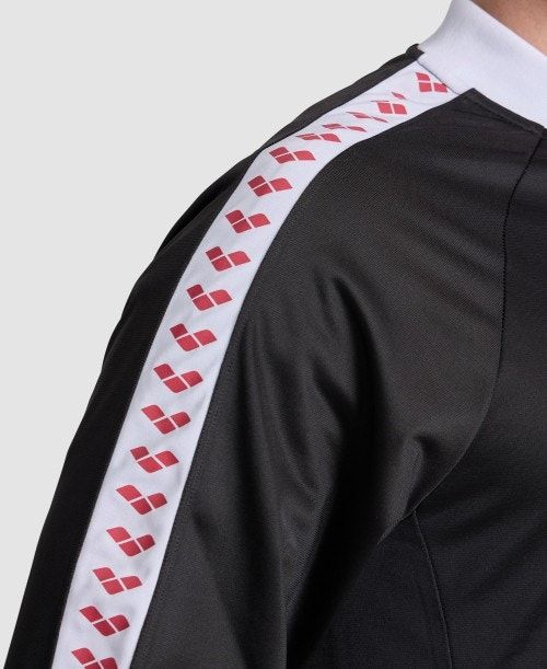 Arena Relax Iv Team Full-zip Jacket Black / White / Red | 02547-WBEQ