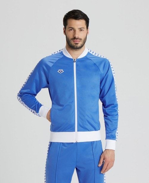 Arena Relax Iv Team Full-zip Jacket White | 13852-POTD