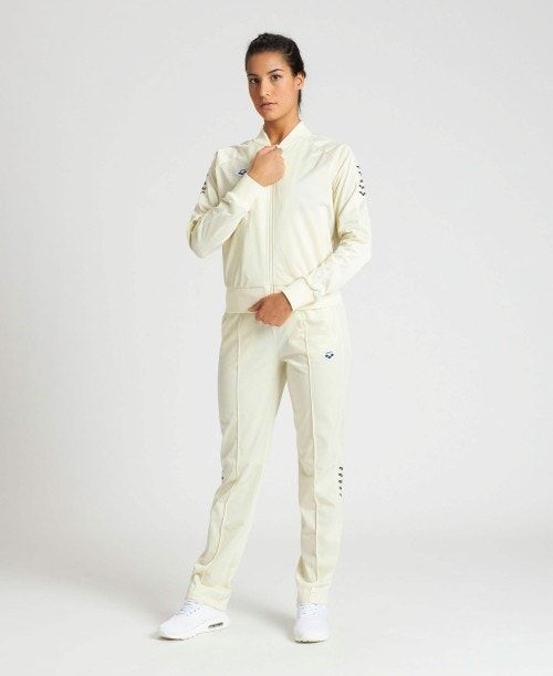 Arena Relax Iv Team Full-zip Jacket White / White | 54973-ITSO