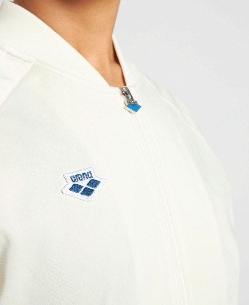 Arena Relax Iv Team Full-zip Jacket White / White | 54973-ITSO