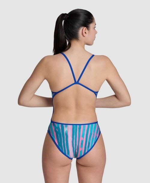 Arena Reversible Challenge Back One Piece Multicolor | 04975-ZVIG