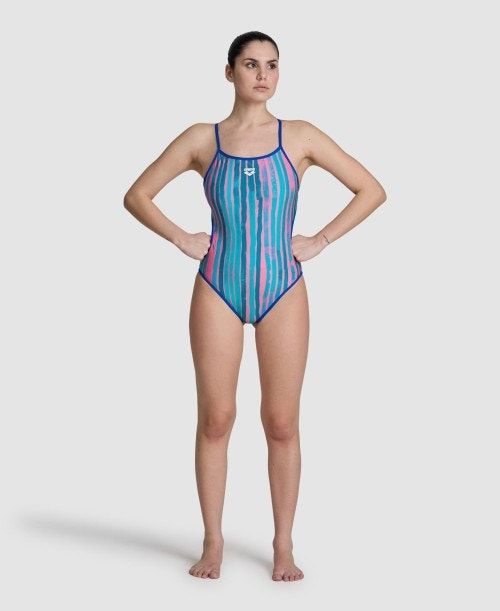 Arena Reversible Challenge Back One Piece Multicolor | 04975-ZVIG