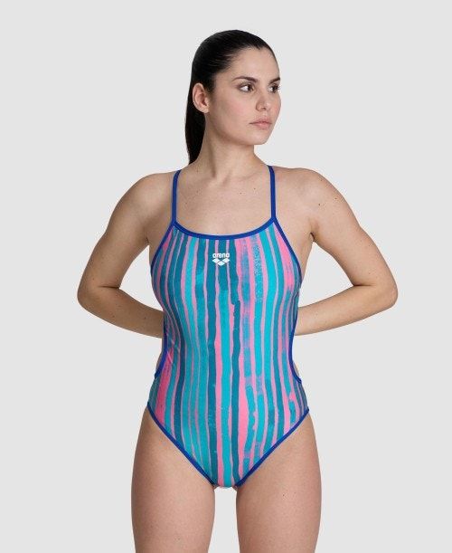 Arena Reversible Challenge Back One Piece Multicolor | 04975-ZVIG