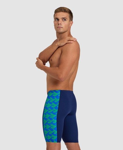 Arena Ride The Wave Jammer Navy / Navy Green | 64015-KPYI