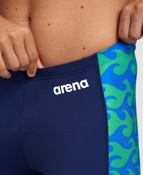 Arena Ride The Wave Jammer Navy / Navy Green | 64015-KPYI