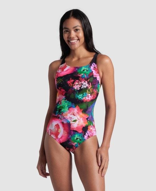 Arena Roseland Swim Pro Back Swimsuit Multicolor | 17329-IWLY