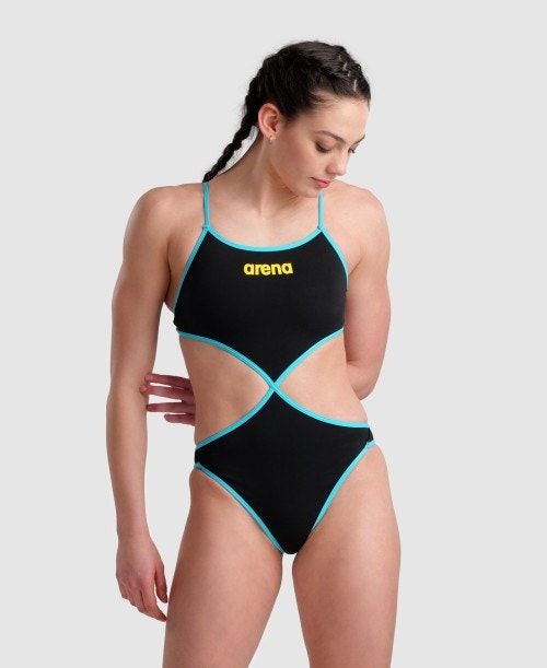 Arena Rule Breaker Twist'n'mix One Piece Black / Multicolor | 51908-BGNV