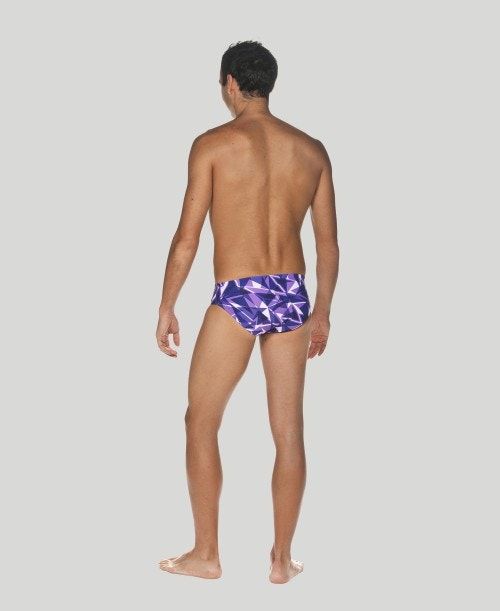 Arena Shattered Glass Brief - Maxlife Purple | 63948-MILX