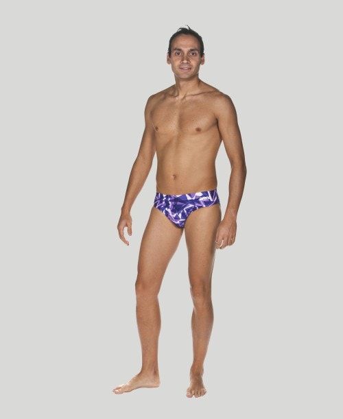 Arena Shattered Glass Brief - Maxlife Purple | 63948-MILX