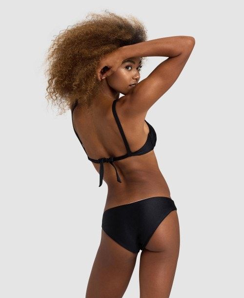 Arena Shila Bralette Bikini Black | 36798-KOLI