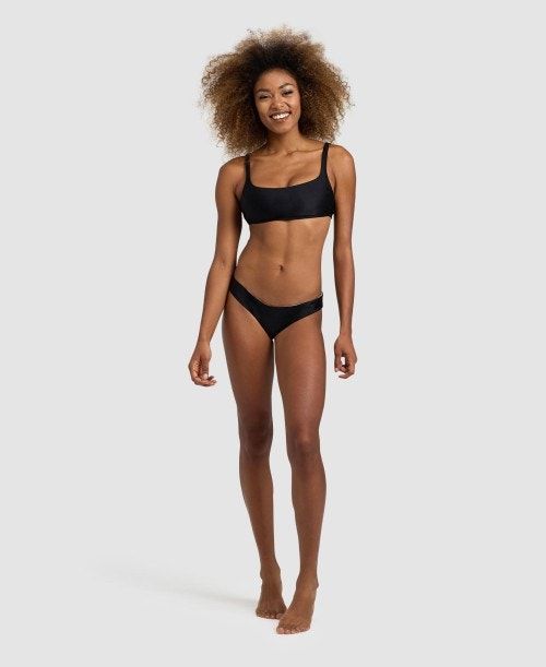 Arena Shila Bralette Bikini Black | 36798-KOLI