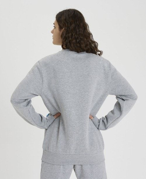 Arena Solid Crewneck Grey | 50634-ZCUE