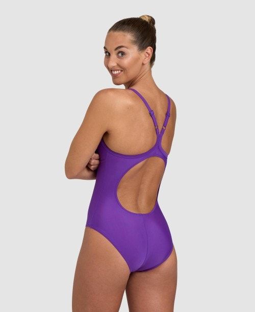 Arena Solid Light Drop Back One Piece Multicolor | 85240-PEZK