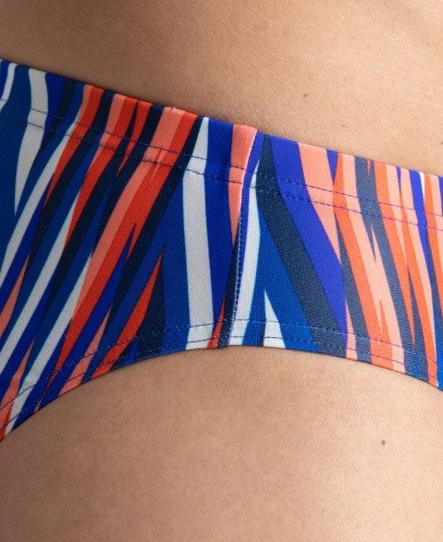 Arena Speed Stripes Brief Navy / Multicolor Red | 48605-DLVU