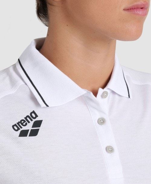 Arena Team Cotton Polo Shirt Solid Multicolor | 64097-MBKL