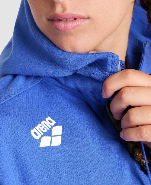 Arena Team Hooded Jacket Panel Royal | 20196-DKIB