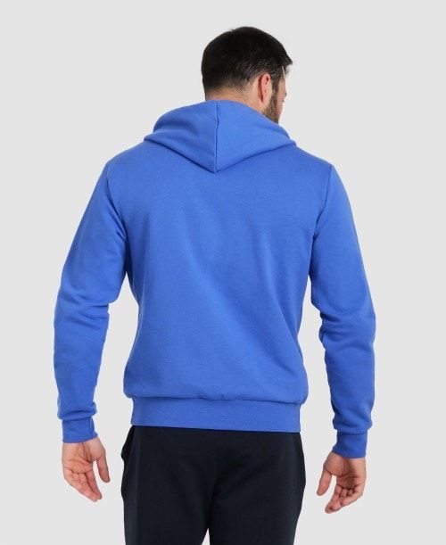 Arena Team Hooded Jacket Panel Royal | 26938-EAMU