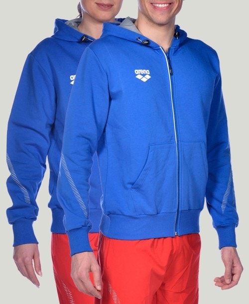 Arena Team Line Hooded Jacket Royal | 81304-AEGP