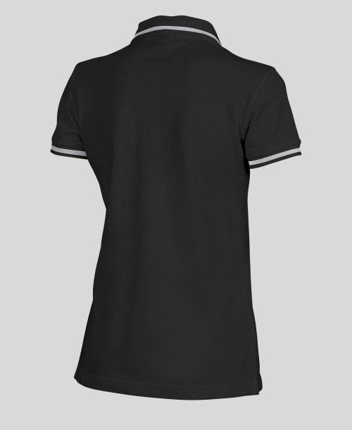 Arena Team Line Short Sleeve Polo Black | 47156-UBLI