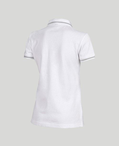 Arena Team Line Short Sleeve Polo White | 51436-LPVZ