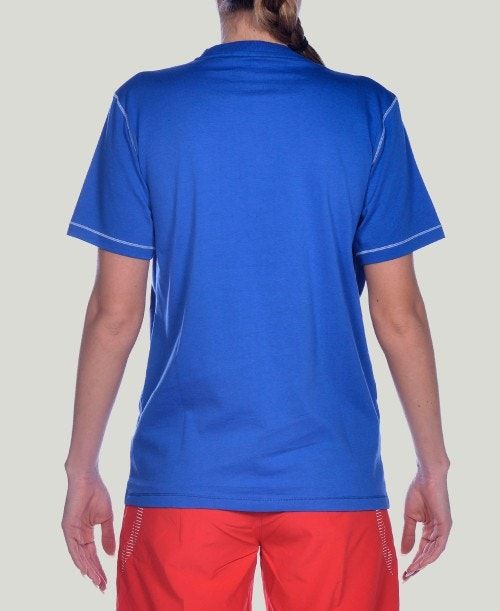 Arena Team Line Short Sleeve Tee Royal | 80942-OUXY