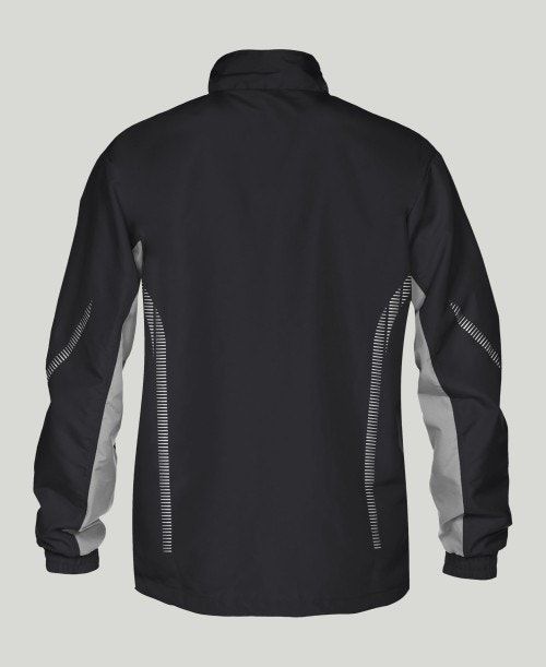 Arena Team Line Warm-up Jacket Black / Grey | 50368-VOMP