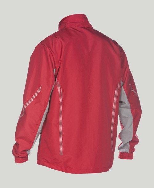 Arena Team Line Warm-up Jacket Red / Grey | 12058-XHKA