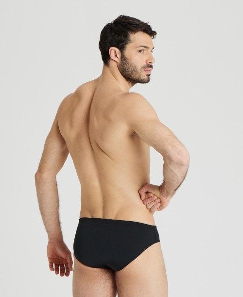 Arena Team Solid Brief Black / White | 43981-OUZB