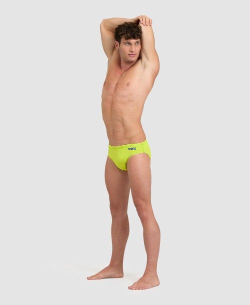 Arena Team Solid Brief Green / Blue | 38941-AUIW