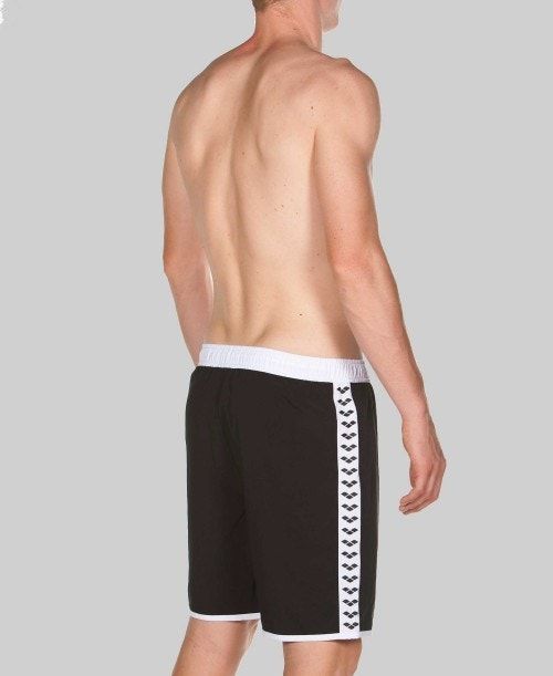 Arena Team Stripe Bermuda Black / White / Black | 73501-TALK