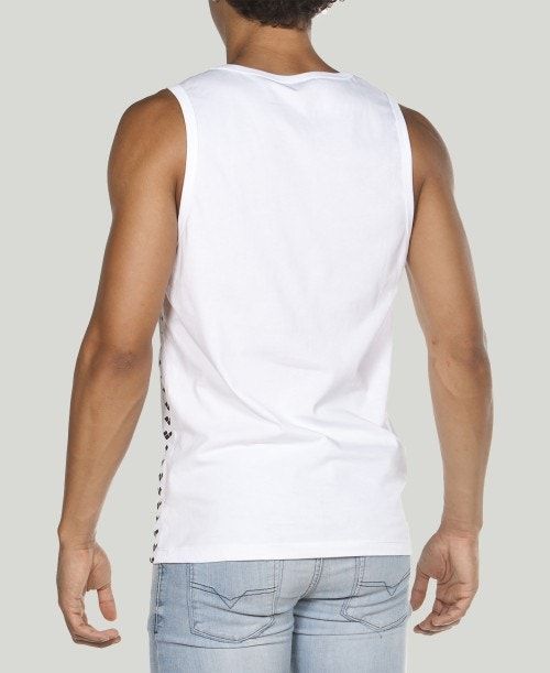 Arena Team Tank Top White / White / Black | 80415-SCRW