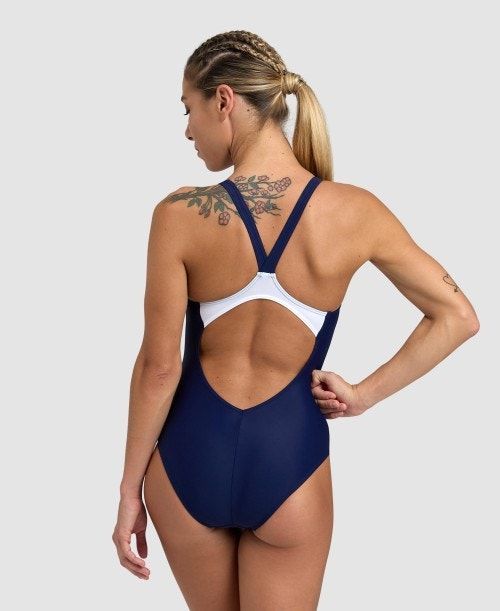 Arena Threefold V Back One Piece Multicolor | 86395-IYOQ