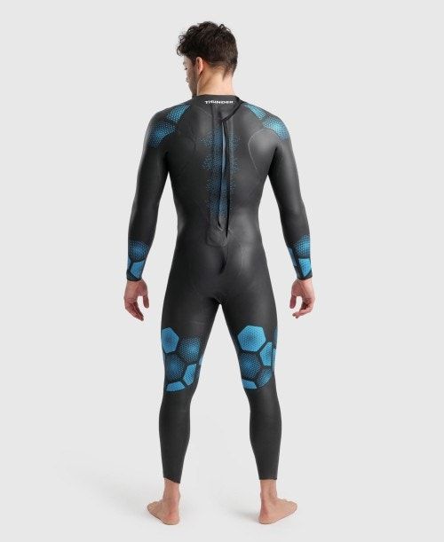 Arena Thunder Wetsuit Black | 07896-YQUI