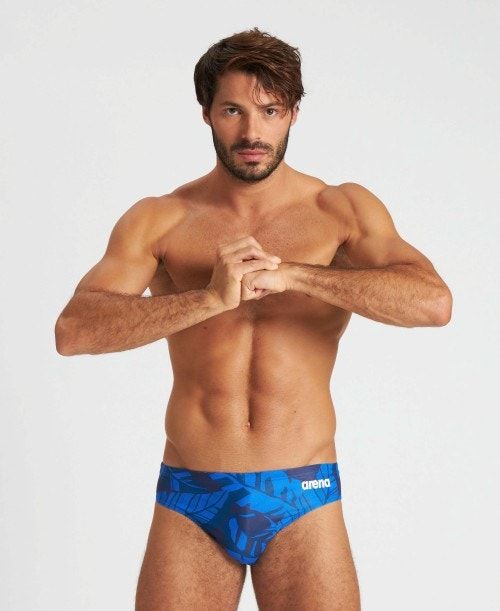 Arena Tropicals Brief Navy / Navy Multicolor | 20869-VQDR