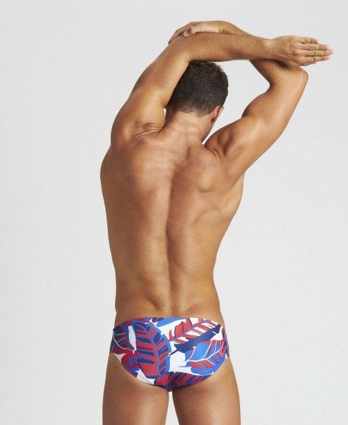 Arena Tropicals Brief Navy / Red Multicolor | 28354-HIKP