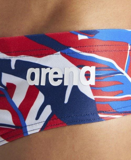 Arena Tropicals Brief Navy / Red Multicolor | 28354-HIKP