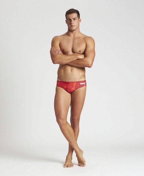 Arena Tropicals Brief Red / Red Multicolor | 04859-RPAK