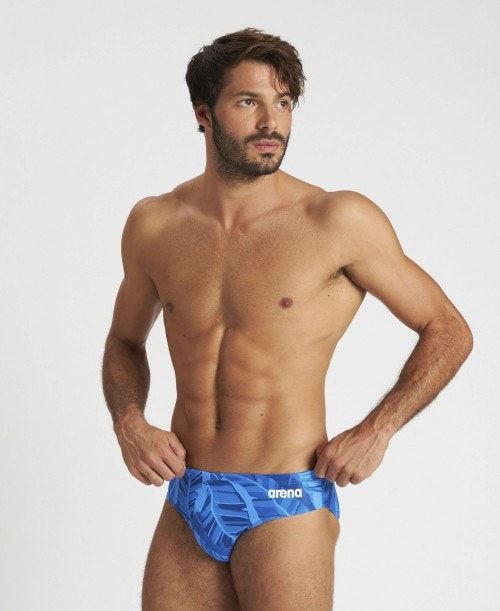 Arena Tropicals Brief Royal / Royal Multicolor | 14258-QLDZ