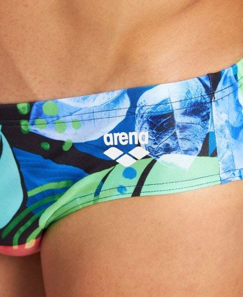 Arena Tropics Brief Black / Black Multicolor | 85476-FQDU