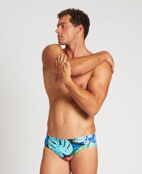 Arena Tropics Brief Black / Black Multicolor | 85476-FQDU