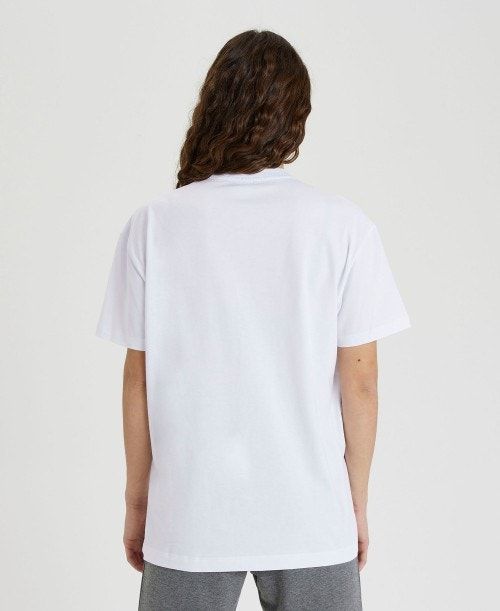 Arena Uni T-shirt White | 29476-CRWS