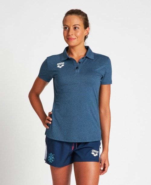 Arena Usa Tech Polo Blue | 18902-RZUC