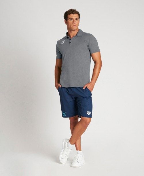 Arena Usa Tech Polo Grey | 14752-ERNY