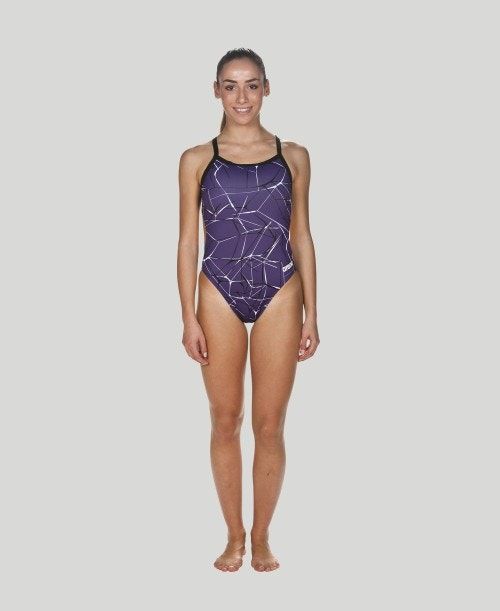 Arena Water Challenge Back - Maxlife Purple / Black | 95374-DXSE